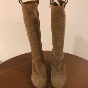 Kate Spade Under Knee High suede boots 7